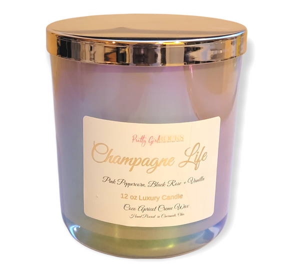 Champange Life Luxury Candle