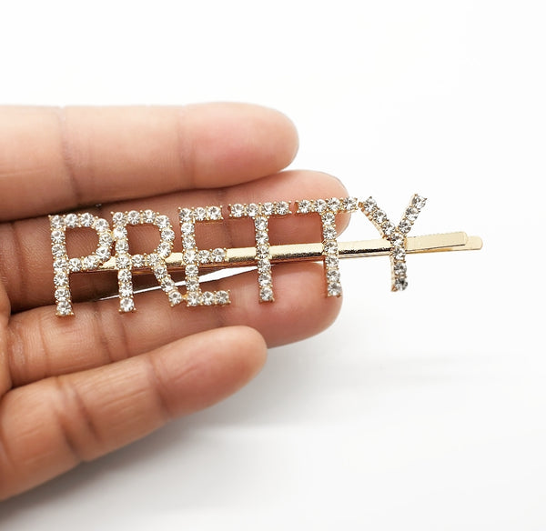 PRETTY Rhinestone Hair Clip