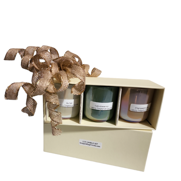 Lux Fragrance Candle Set